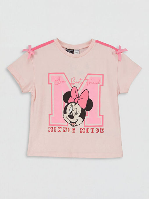 Комплект футболка и шорты для девочек Без бренда с принтом Minnie Mouse