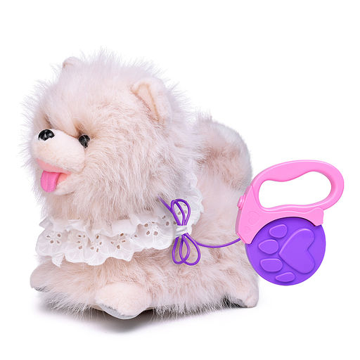 Собака "Пушистик" (поет, ходит, крутится, повторяет) в пакете