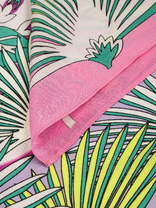 Платок жен. виск+шелк 110х110 D34-8309-06 - Eleganzza фото 3