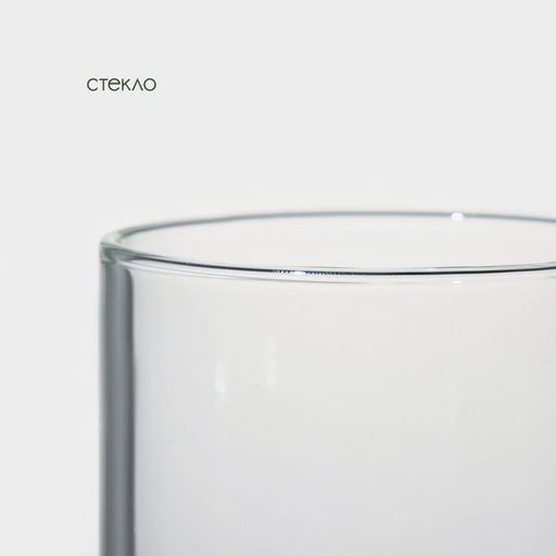 Банка для сыпучих продуктов с ложкой BellaTenero «Эко», 280 мл, 7×11 см, с бамбуковой крышкой, стекло, прозрачная