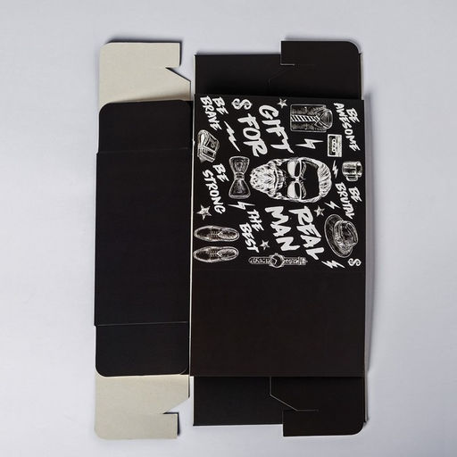 Цена за 2 шт. Коробка подарочная складная, упаковка, Gift for real man, 14?14?8 см