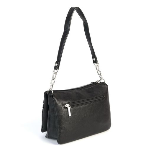 Женская сумка через плечо с пятью отделениями 35598 Блек - Cidirro фото 3