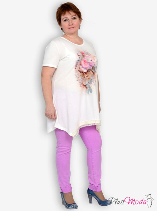 Туника Модель №27 размеры 58-72 - Plusmoda фото 2