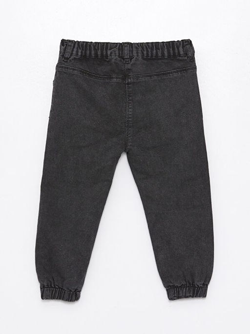 Beli Lastikli Basic K?z Bebek Jean Pantolon