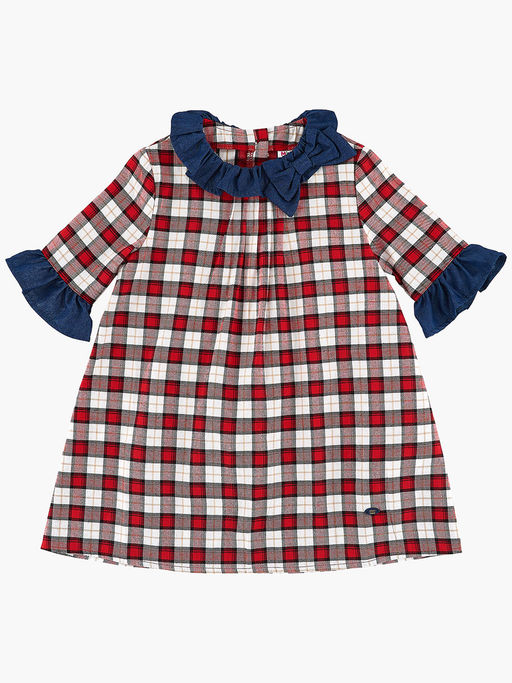 Платье в клетку UD 6244 клетка - Mini maxi фото 2