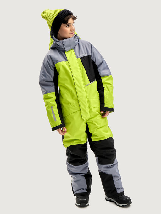 Комбинезон 8з4925 салат/сталь