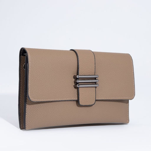 Сумка женская на магните, цвет бежевый