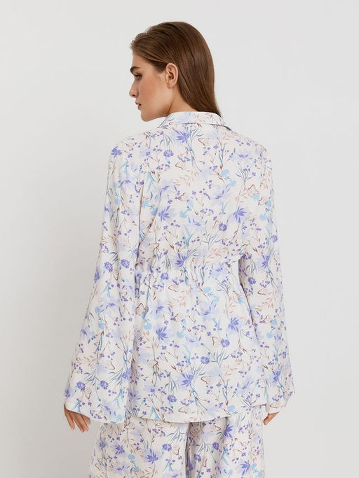 31200260019 Блузка жен. Anouk белый принт - Infinity Lingerie фото 5