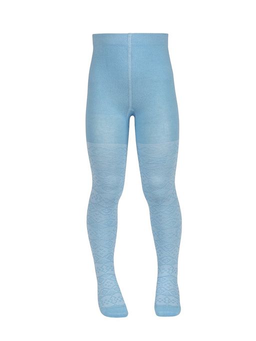 OMSA kids Collant 12A12-3 с жаккардовым рисунком - acqua  фото 4