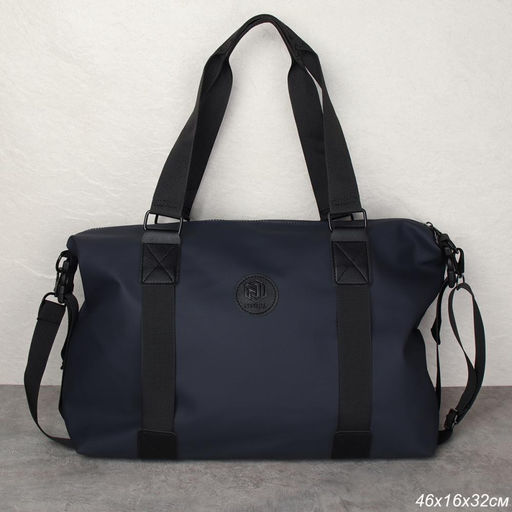 Сумка дорожная 46x22x26 см / BAG-3001/2 /уп 20/синяя - Галеонтрейд фото 8