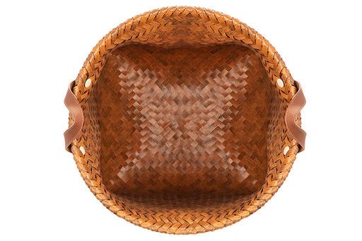 Корзина плетеная д/хранения 35*35*37 см, с ручками, полиротанг - Elan gallery фото 5