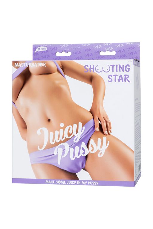 Мастурбатор реалистичный TOYFA Juicy Pussy Shooting star, TPE, телесный  фото 10