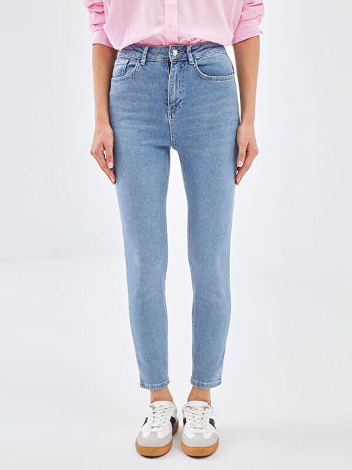 Slim Fit Kad?n Jean Pantolon