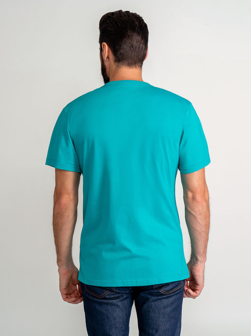 Футболка мужская короткий рукав GREG G145-RD-2011 (ментол)  фото 5