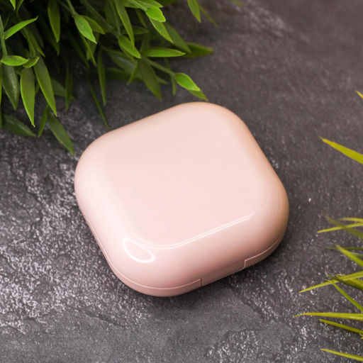 Контейнер для линз Smooth, pink