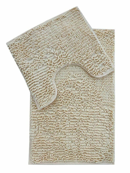 Набор из 2-х ковриков "Макароны" для ванны и туалетов 50*80см ID6650