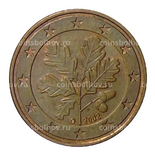 5 евроцентов 2002 года D Германия