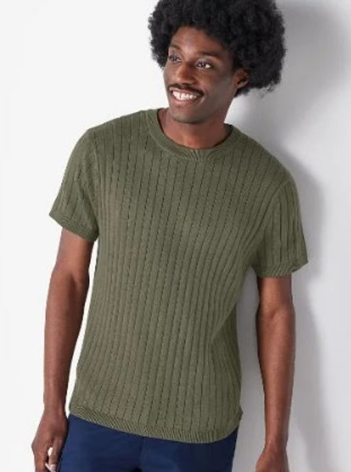 Мужская вязаная футболка LIVERGY