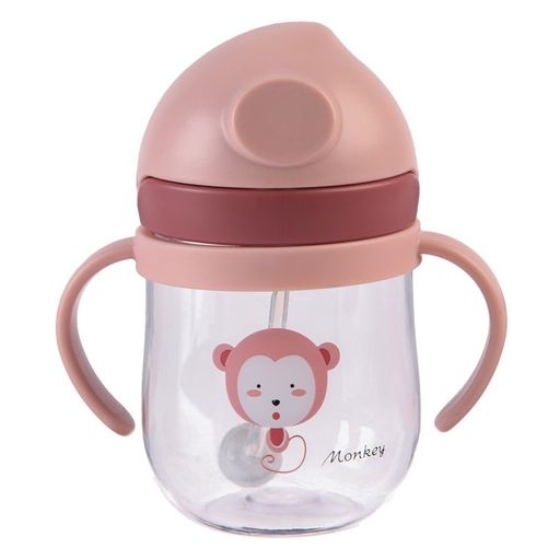 Поильник с силиконовой трубочкой, 250 мл., цвет МИКС - Крошка я фото 6