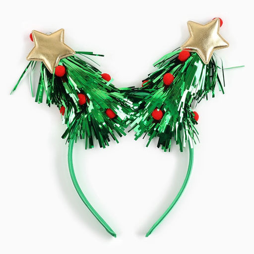 Карнавальный костюм новогодний «Ёлочка», рост 116-122 см, платье, ободок