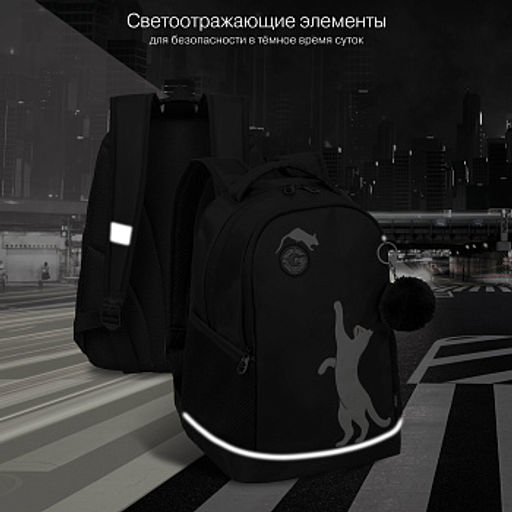 RG-663-7 Рюкзак школьный с обвесом - Grizzly фото 41