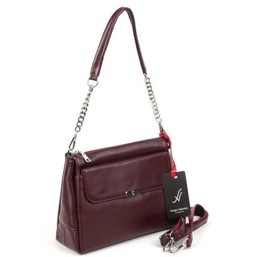 Женская кожаная сумка Sergio Valentini 0001-7