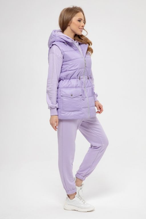 ЖИЛЕТ М-511 ЛИЛОВЫЙ - А+б коллекция фото 4