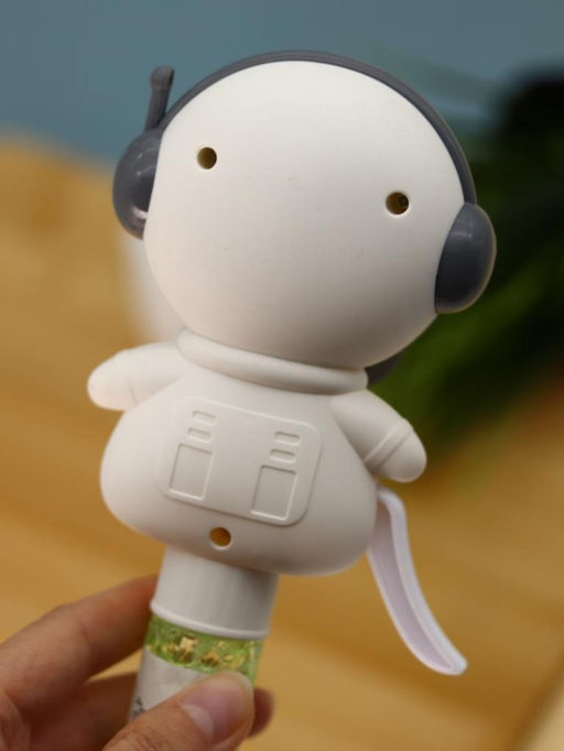 Портативный механический ручной вентилятор Sweet astronaut, grey