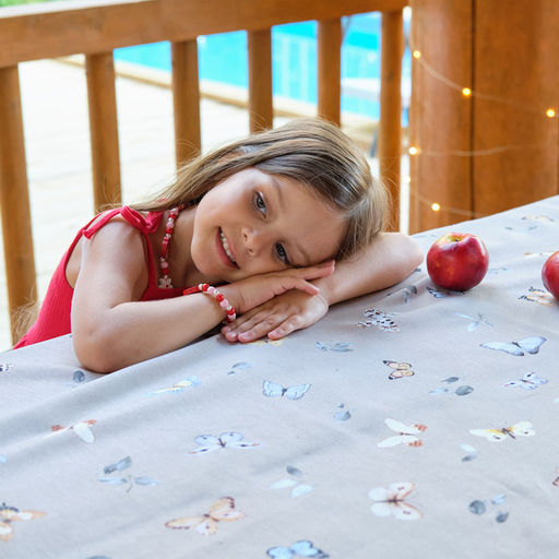 Скатерть Этель Butterflies 146?220 см, 100% хлопок, рогожка 186 г/м?