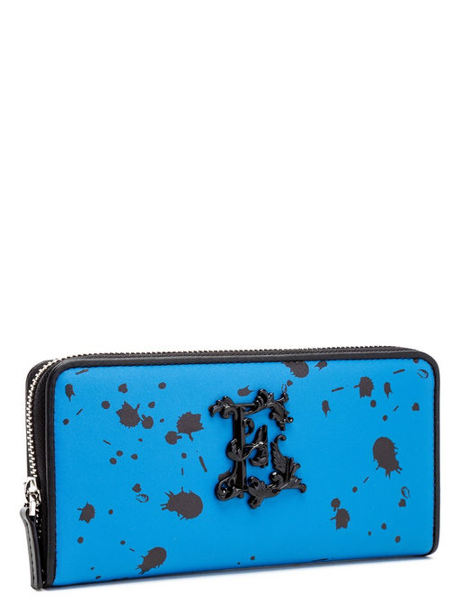 Кошелек ZQ76-2424 bright blue/black