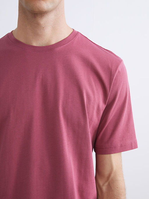 Bisiklet Yaka Penye Erkek Ti??rt