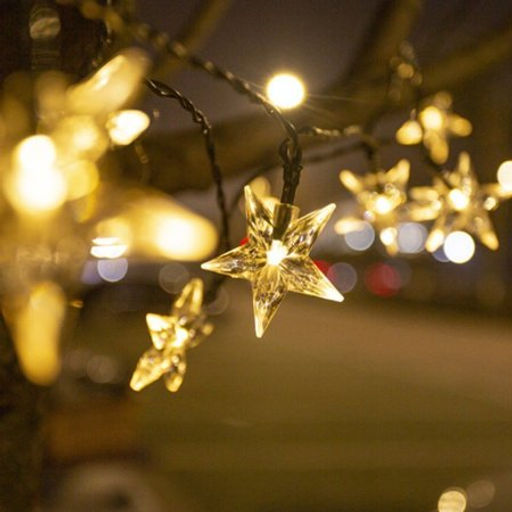 Гирлянда 4 м 20 LED Звездочки / GT622 /уп 200/ - Галеонтрейд фото 3