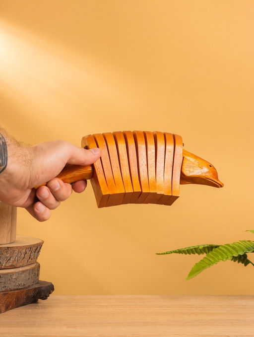 Сувенирный музыкальный инструмент Трещотка махагон, 25х9х4 см - Simaland фото 6