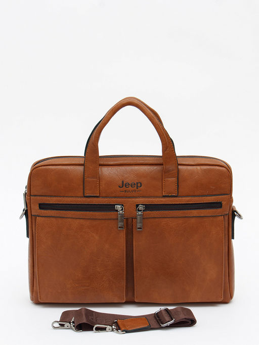Портфель 6677-3 brown Jeep