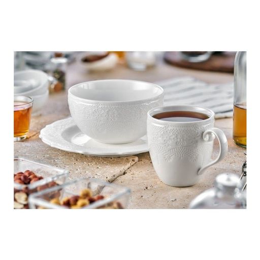 Кружка Walmer Emily, 0.35 л, цвет белый  фото 3