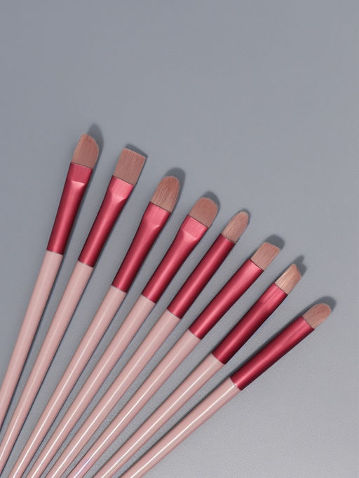 Набор кистей для макияжа PASTEL BLUSH, 13 шт., 10/22 (±1) см, сиреневый