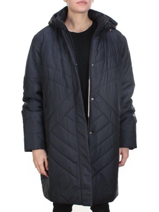 93-613M DARK BLUE Куртка зимняя женская LANKON (200 гр. холлофайбера)