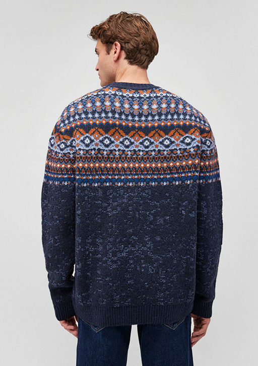 Jakarl? Lacivert Kazak - Mavi фото 5