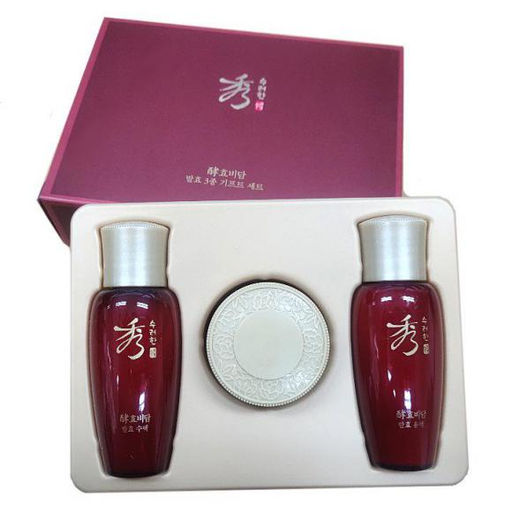 Набор антивозрастных ферментированных средств SOORYEHAN Hyobidam Fermented Skincare Gift set 3items, 20ml+20ml+5ml