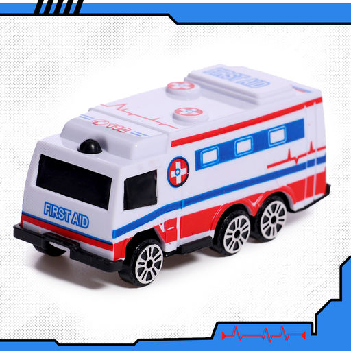 Набор машин Скорая помощь, 5 штук - Simaland фото 6