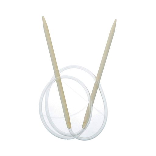 Спицы GAMMA круговые BC1 бамбук d 6.5 мм 80 см 1 шт фото 4