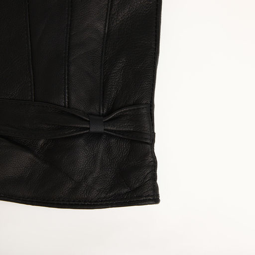 Перчатки женские, размер XL, с утеплителем, чёрные