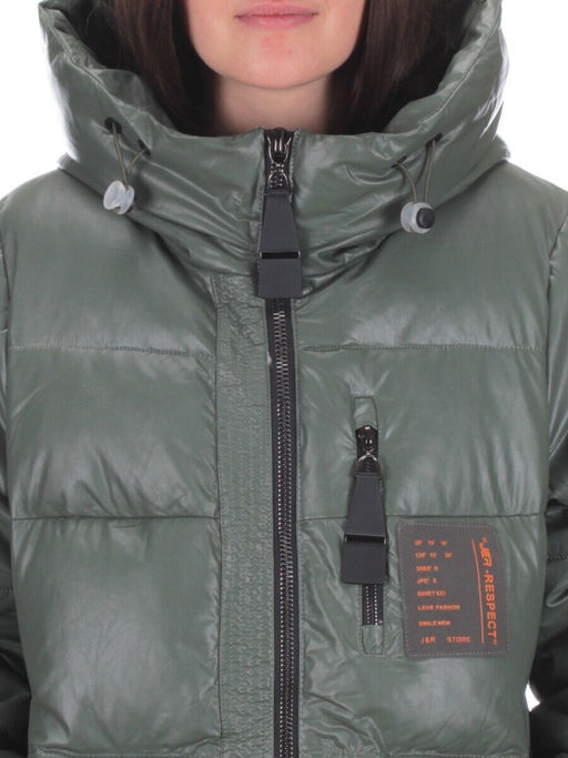 2101 SWAMP Пальто зимнее из эко-кожи (200 гр. холлофайбера) - Фабричный китай фото 12