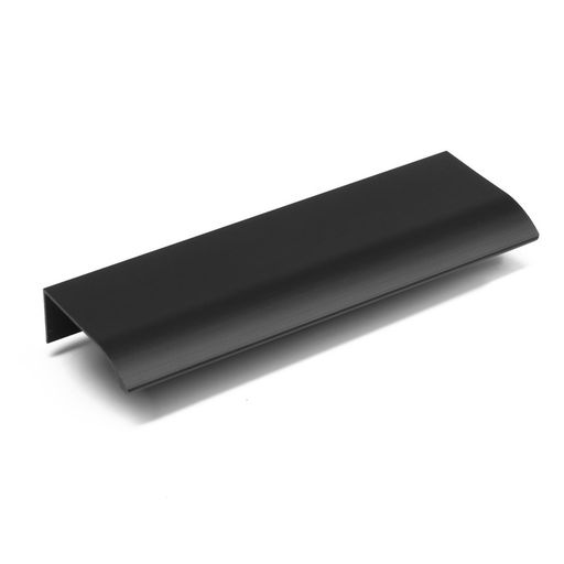 Цена за 2 шт. Ручка профильная мебельная торцевая CAPPIO RT002BL, L=120 мм, м/о 96 мм, чёрная