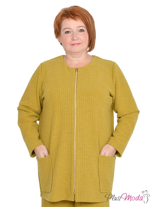 Жакет Модель №1046 размеры 44-84 - Plusmoda фото 2