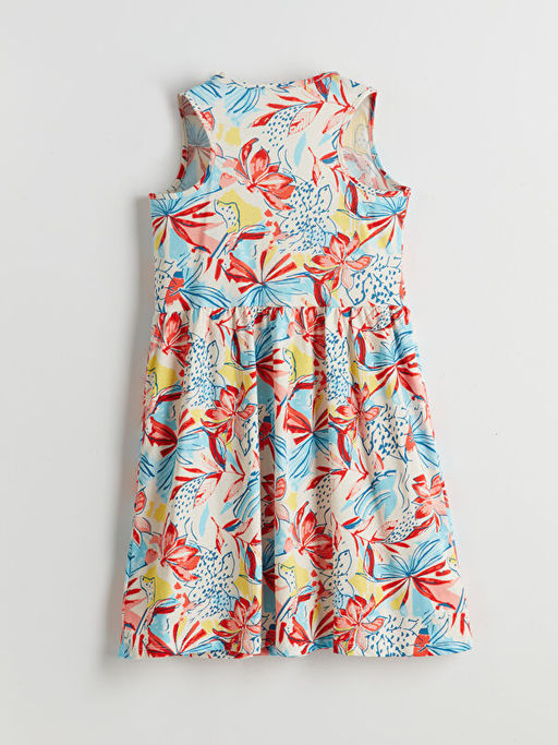 Bisiklet Yaka K?z ?ocuk Elbise