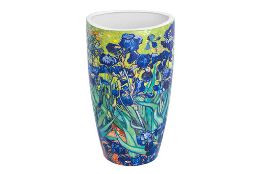 Ваза 1,5 л 12,5*9,5*22 см Ирисы NEW BONE CHINA - Elan gallery фото 4