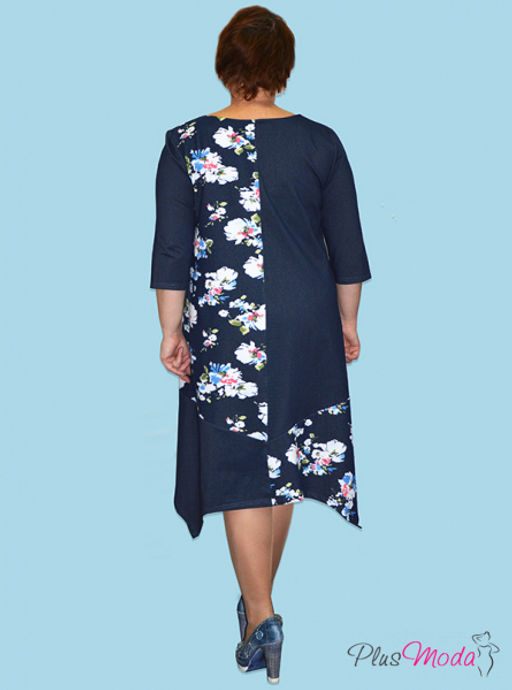 Платье Модель №1 размеры 52-62 - Plusmoda фото 6