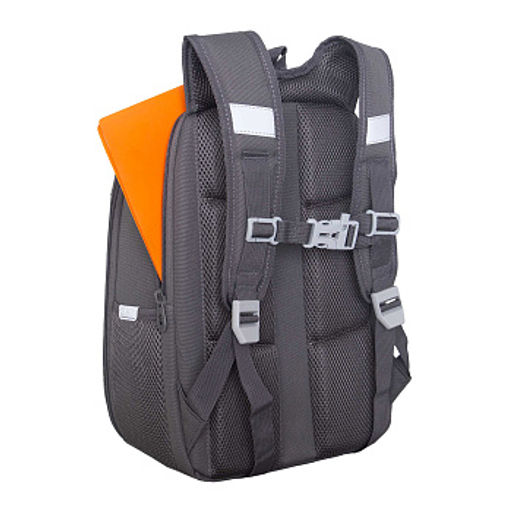 RAw-694-3 Рюкзак школьный с чехлом для мелочей - Grizzly фото 27