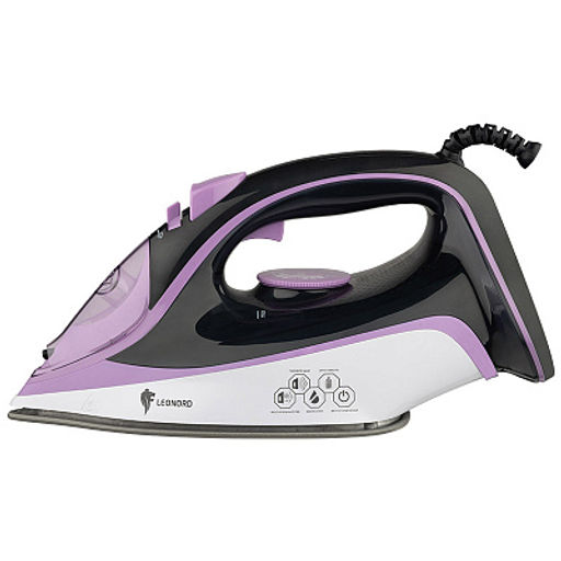 Утюг Leonord LE-1804 фиолетовый (3100Вт, пар, спрей, пар. удар, самооч.,керам. подошва) 270089